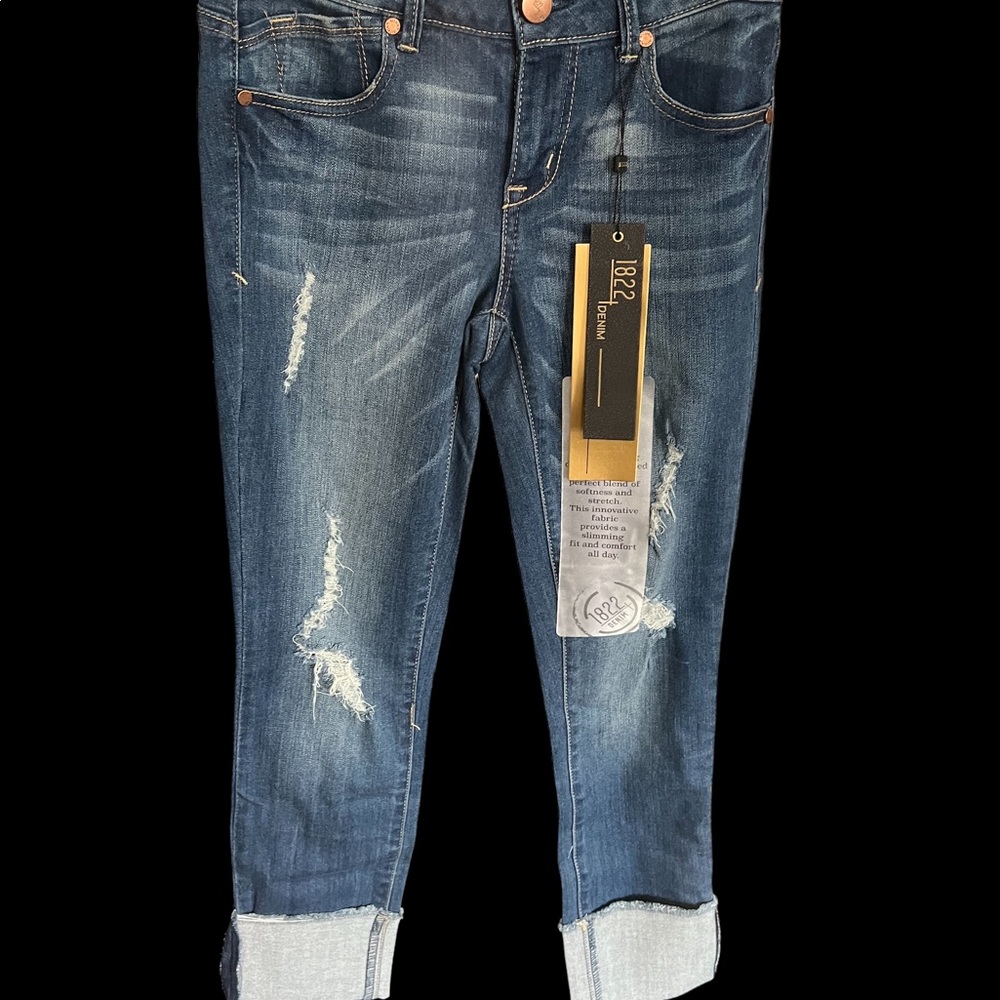 1822 Denim Cropped Jeans